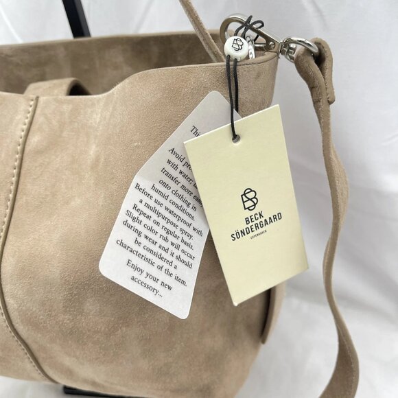 Beck Söndergaard Women’s Fraya Suede Small Tote Crossbody Bag - Picture 11 of 13